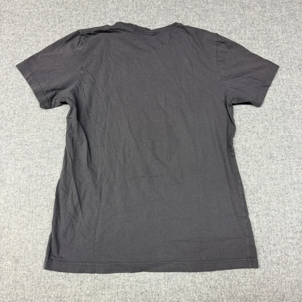 The Rolling Stones | Graphic T-Shirt | Medium | Gray | 1978 Distressed Logo Rock